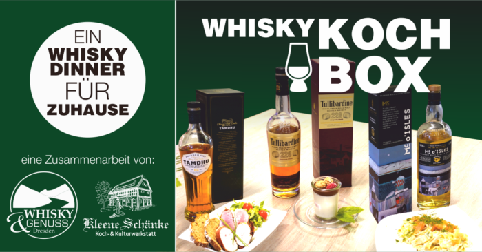 Whisky-Koch-Box – Ein Whisky Dinner für Zuhause